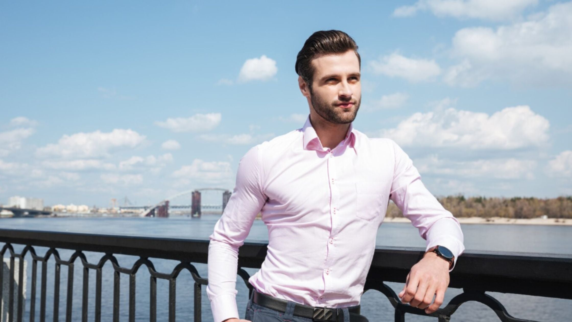 Ropa business casual para hombre