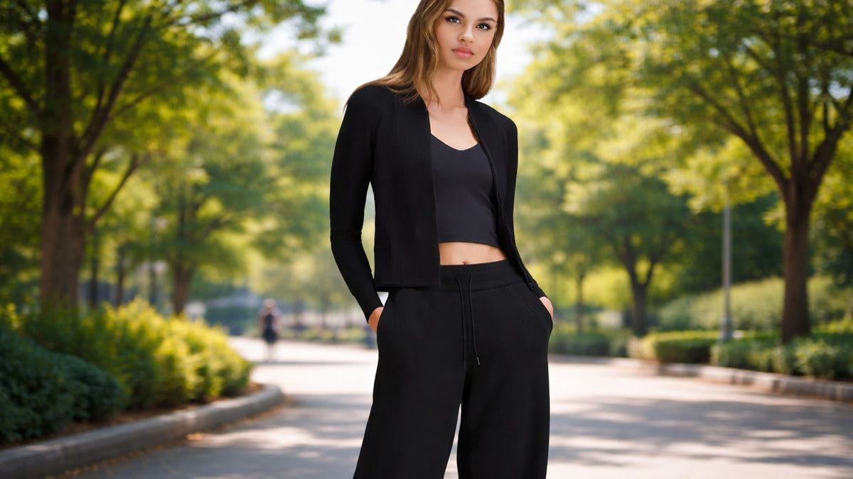 Pantalones de chándal acampanados