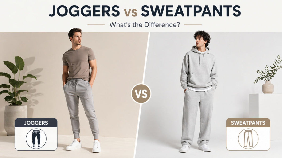 Joggers vs. pants deportivos