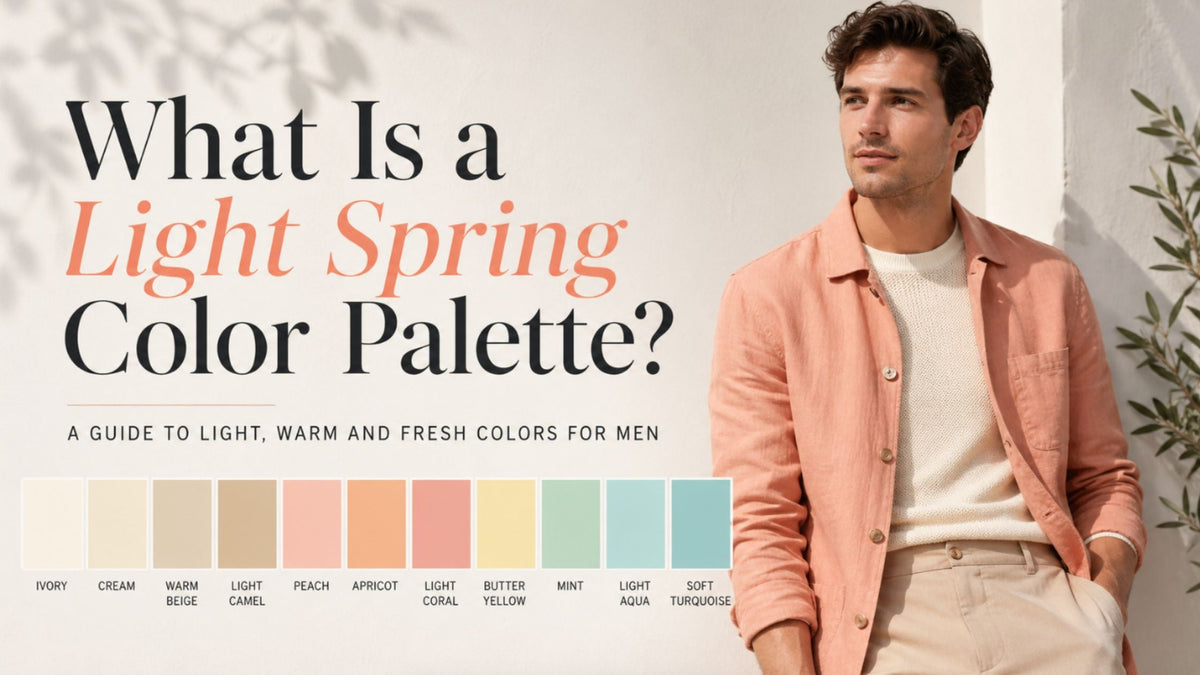paleta de colores de primavera clara