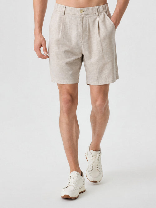 Leisure Linen Shorts 8"
