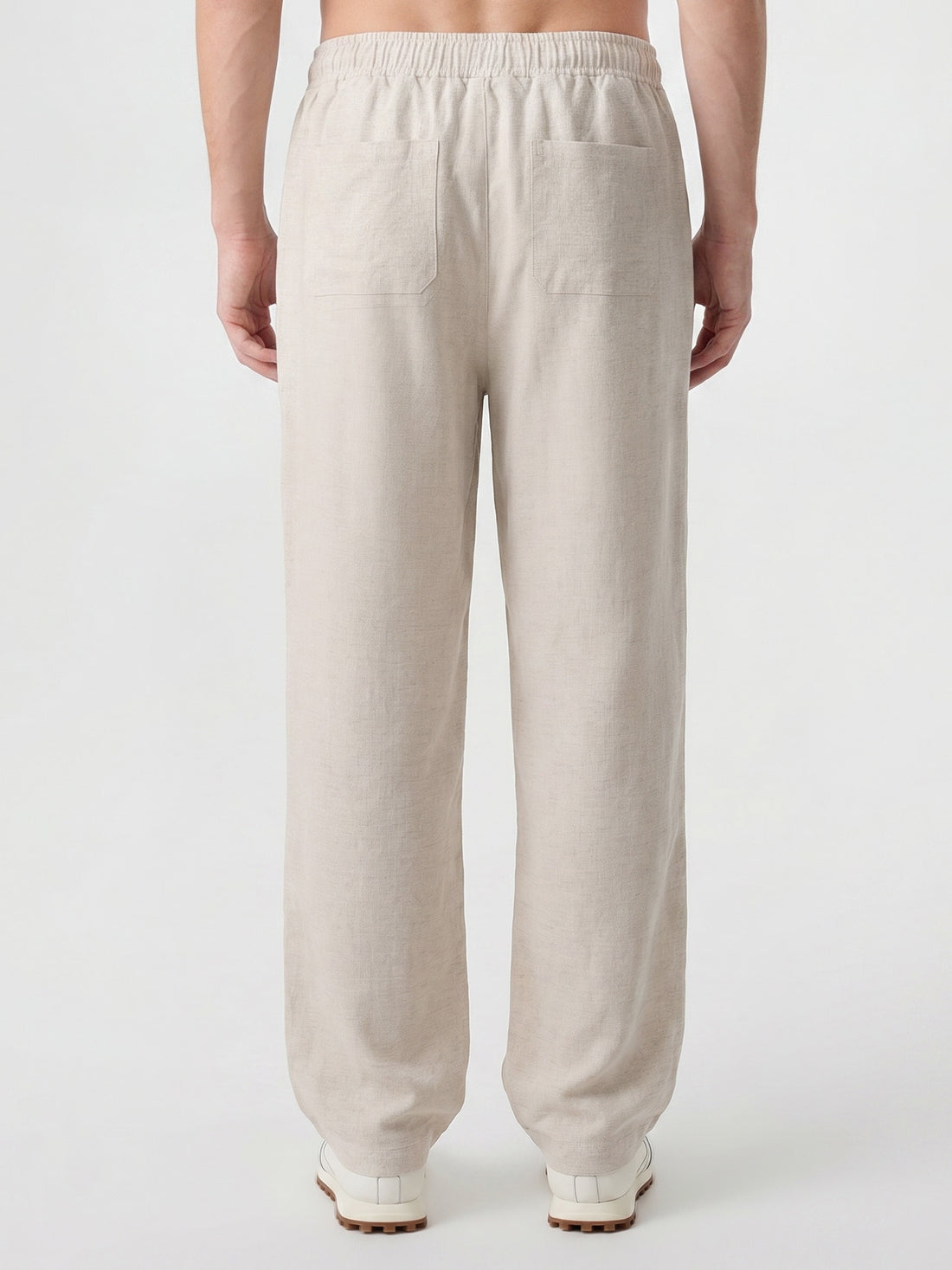Leisure Linen Straight Leg Trousers 32"